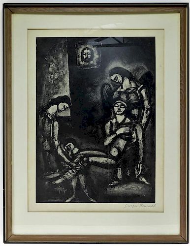 Vintage Georges Rouault The Just Religious Print