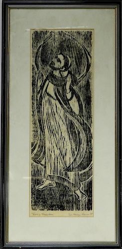 Sr. Mary Gucee Truth's Freed Woodblock Print