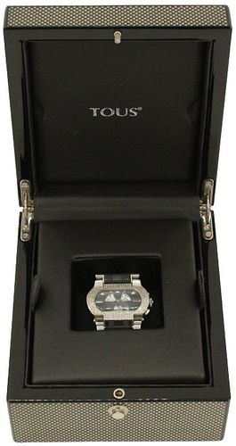 Tous "Bel Air" MOP and Diamond Watch with Box