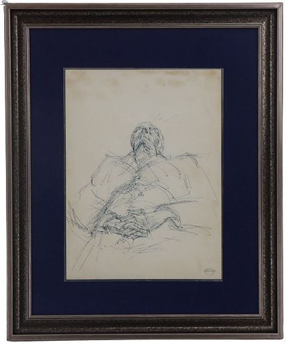 Alberto Giacometti (1901-1966) Swiss, Sketch