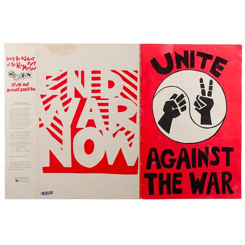 Prints, Various 20th Century artists, 'Unite Against The War'