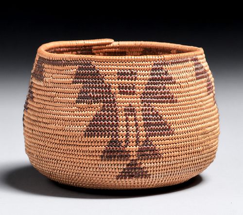 Native American Basket - Maidu Tribe c1910s