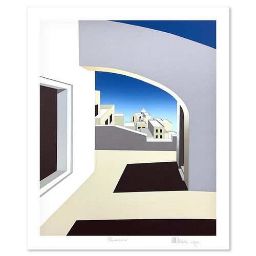 William Schlesinger (1915-2011), "Panorama" Limited Edition Serigraph, Numbered and Hand Signed with Letter of Authenticity