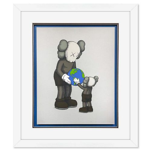 KAWS "The Promise" Framed Limited Edition Screenprint, Numbered 476/500 and Hand Signed with Letter of Authenticity