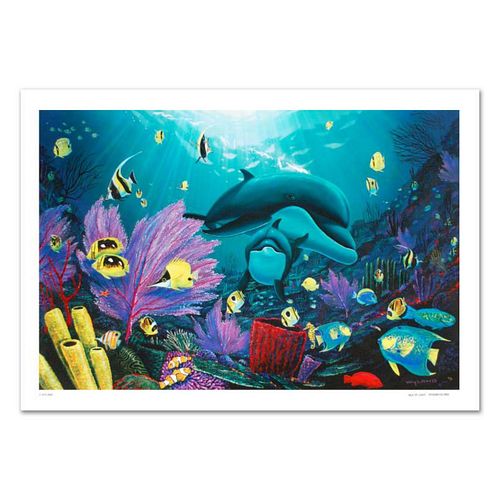 Sea of Light Limited Edition Giclee on Canvas (36" x 24") by renowned artist WYLAND, Numbered and Hand Signed with Certificate of Authenticity.