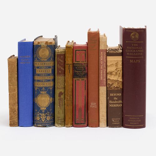  10 Volumes on Exploration and Geography (1837-1972)