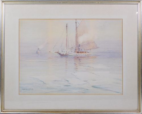 Hendricks A. Hallett: Maritime Scene