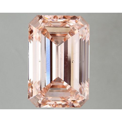 12.94 ct, Intense Pink/VS2, Emerald cut IGI Graded Lab Grown Diamond