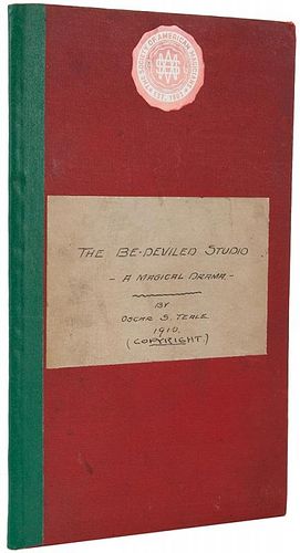 The Be-Deviled Studio: A Magical Drama [Author’s Typescript].