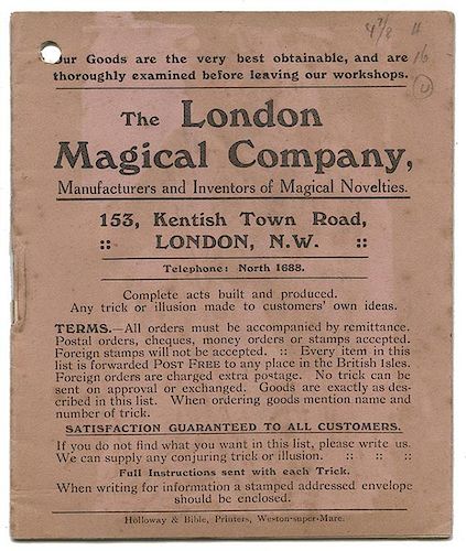 The London Magical Company.