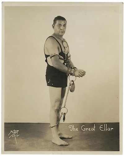 The Great Ellar, Portrait Photograph.