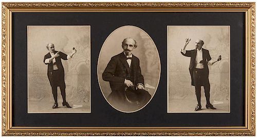 Six Cabinet Photos. Powell, Frederick Eugene.
