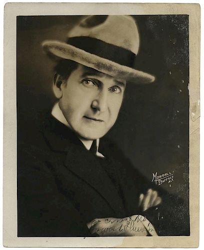 Inscribed and Signed Portrait Photograph. Thurston, Howard.