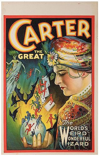 Carter the Great. The World’s Weird Wonderful Wizard.