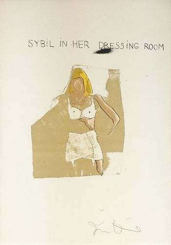 Jim Dine - Sybil in her Dressing Room
