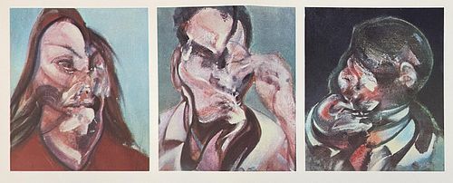 Francis Bacon (After) - Three Studies Triptych