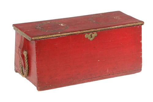 SEA CHEST WITH BECKETS