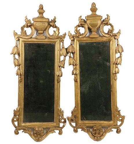 PAIR OF CONTINENTAL MIRRORS