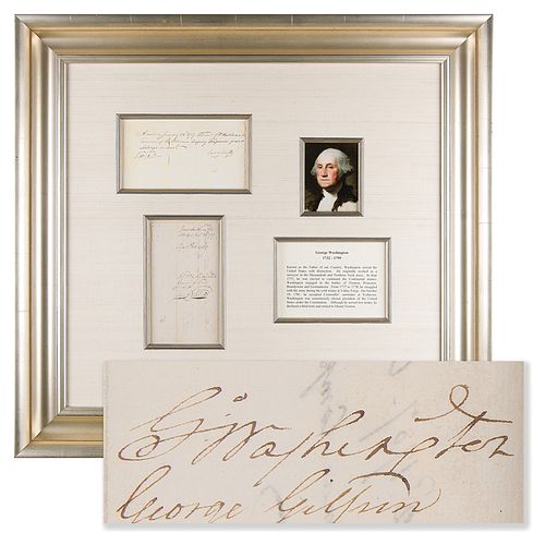 George Washington Document Signed for the Potomac Company