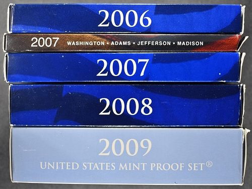 2006-2009 US PROOF SETS