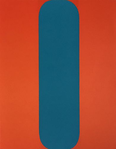 Ellsworth Kelly - Red and Blue