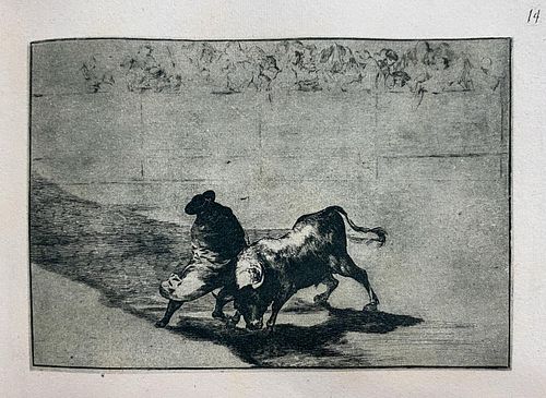 Francisco Goya - La Tauromaquia 14
