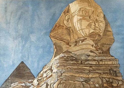 Philip Pearlstein - Sphinx