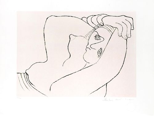 Pablo Picasso  - Femme Couchee