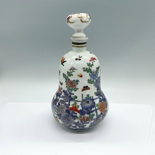 Japan Fukagawa Taisho Era Porcelain Bottle