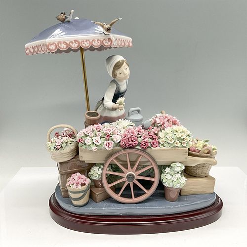 Flowers of the Season 1001454 - Lladro Porcelain Figurine with Base