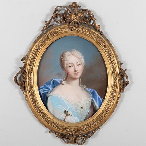 French School: Duchess d'Orleans; and Madame Sobesserry (?)