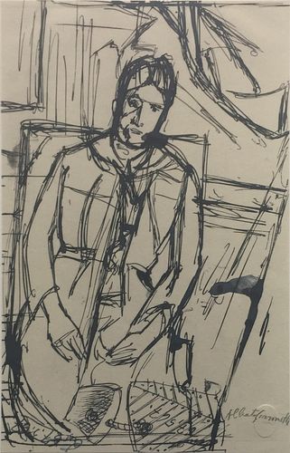 Alberto Giacometti - Copia dal "Ritratto di Madame