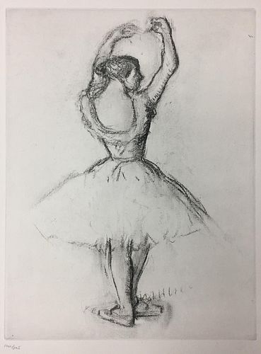 Edgar Degas - Ballerina From the Danse Dessin.