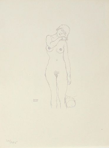Gustav Klimt (After) - Untitled XXII