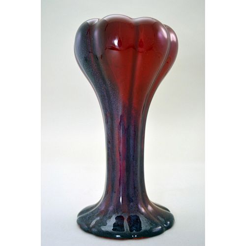 Royal Doulton Sung Ware Vase, Flambe', Noke