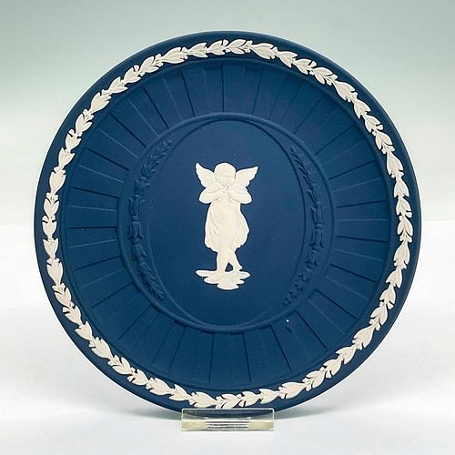 Wedgwood Jasperware Decorative Plate, Cherub