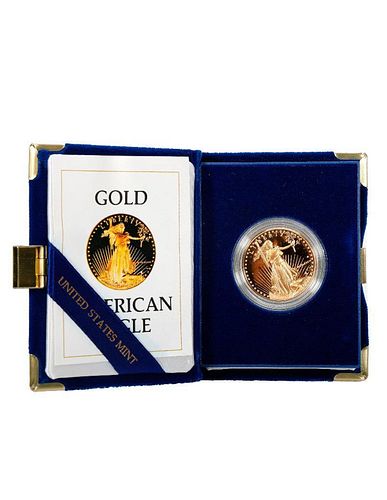 1986 One Ounce Proof Gold American Eagle