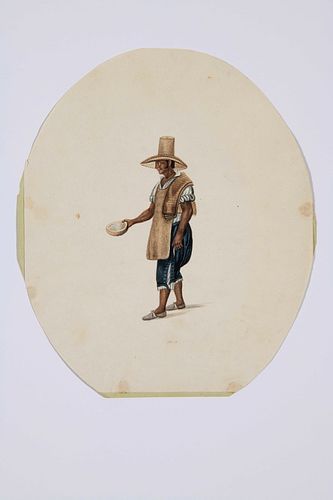 Francisco Javier Cortés, Vendedor de cocos (ca. 1830 - 1835)
