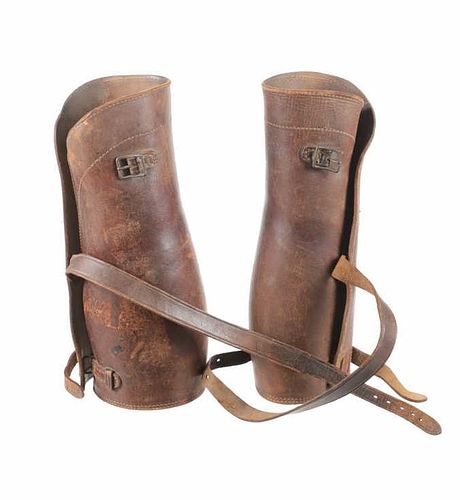Western Buckaroo Cowboy Leg Bracers c. 1950's