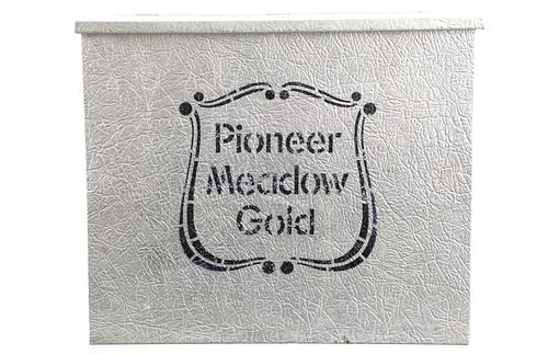 Vintage Pioneer Meadow Gold Ice Cream Box