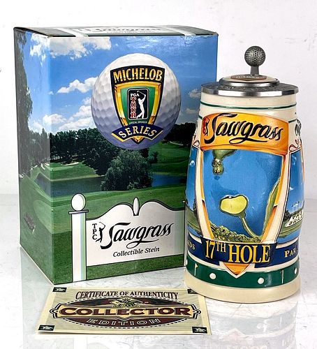 1997 Michelob PGA Golf Tour "Sawgrass" 8 Inch CS299 Stein St. Louis Missouri