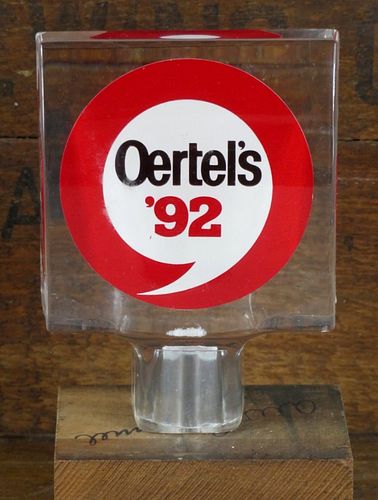 1972 Oertel's '92 Beer 3½ inch La Crosse Wisconsin