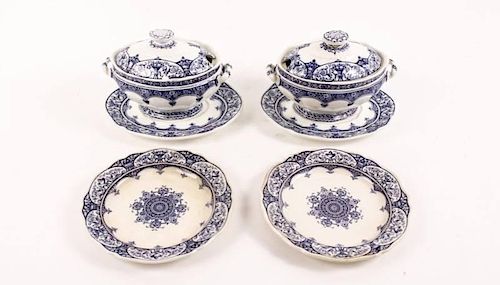 6-Piece Wedgwood Queen Charlotte Group