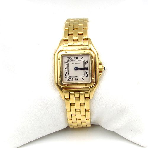 Cartier Panthere  8669 18K yellow gold ladies 22mm quartz watch
