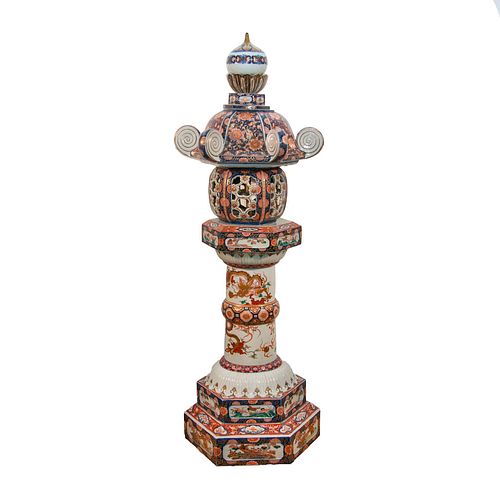 Japanese Imari Ware Chinese Style Lantern