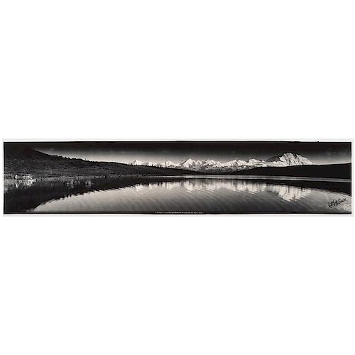 E.O. Goldbeck, Mt. McKinley, Alaska, Signed Panoramic Photograph