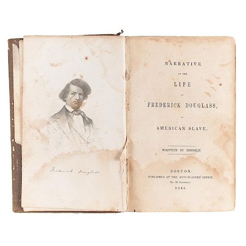 Frederick Douglass, First Edition of his Autobiography, 1845