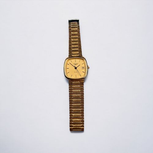 Ladies Longines 18k, 14k Yellow Gold Wristwatch