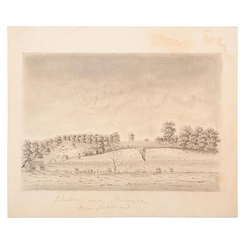 Robert Beverly Price, Original Drawings of the Missouri Territory, Some Featured in The First and Second Annual Reports of th