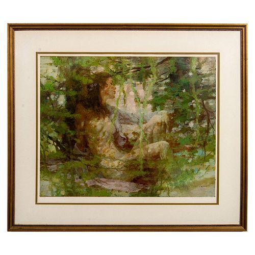 Framed Color Print, Secluded Hour by Harrison Rucker
